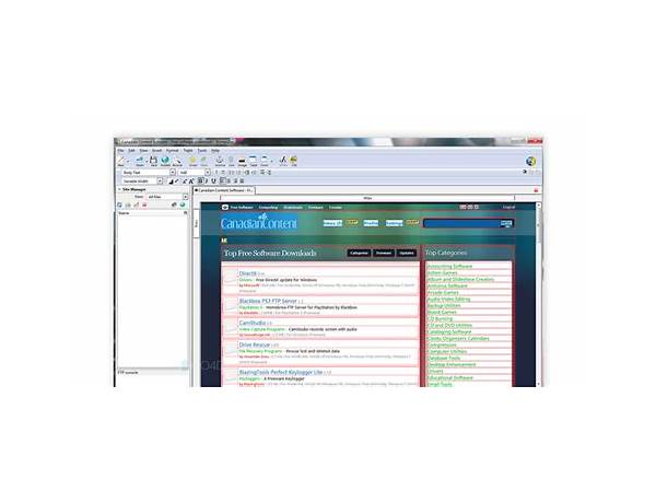 Visual HTML Editor for Windows - Download it from Habererciyes for free
